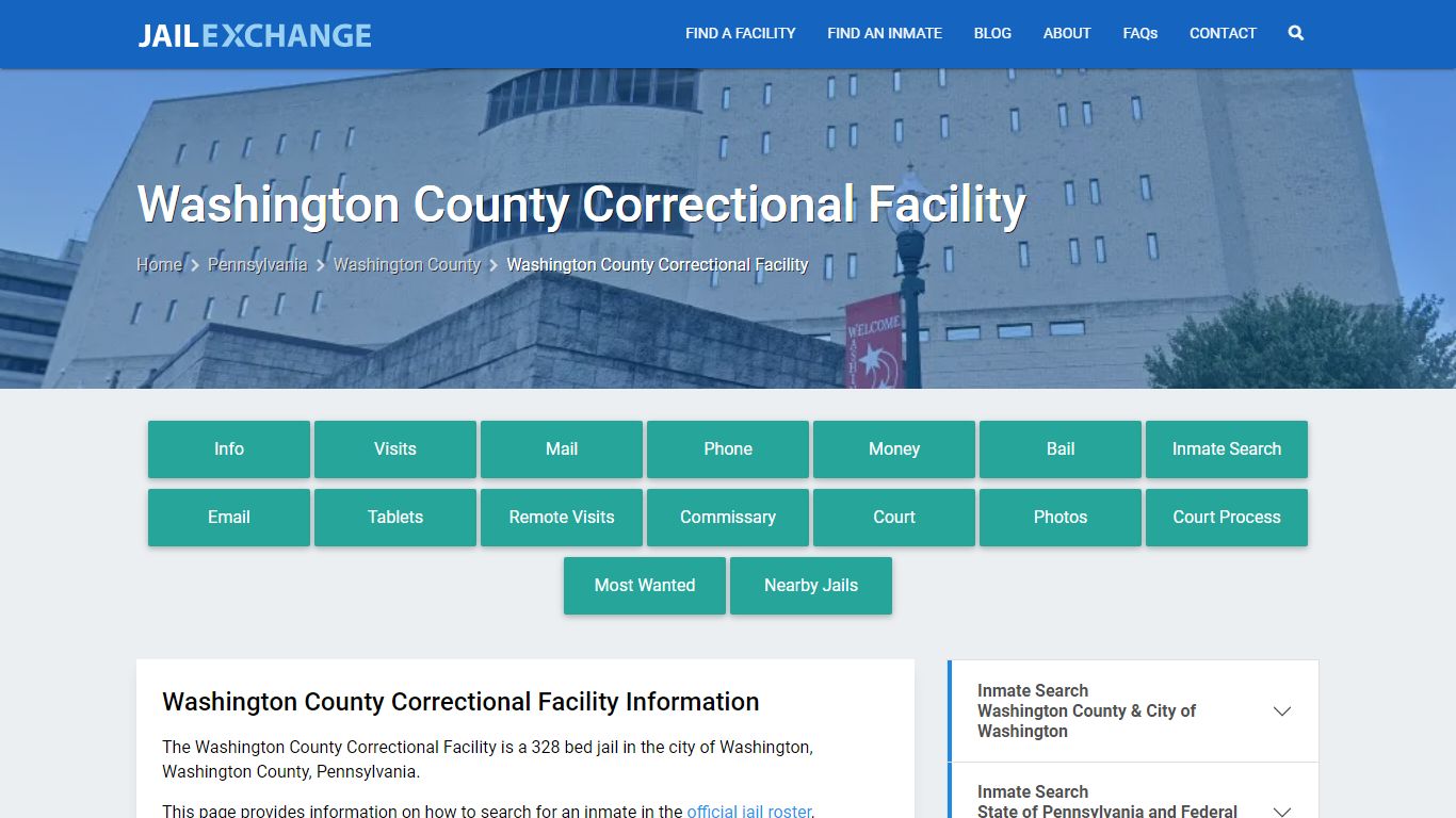 Washington County Correctional Facility - Jail Exchange